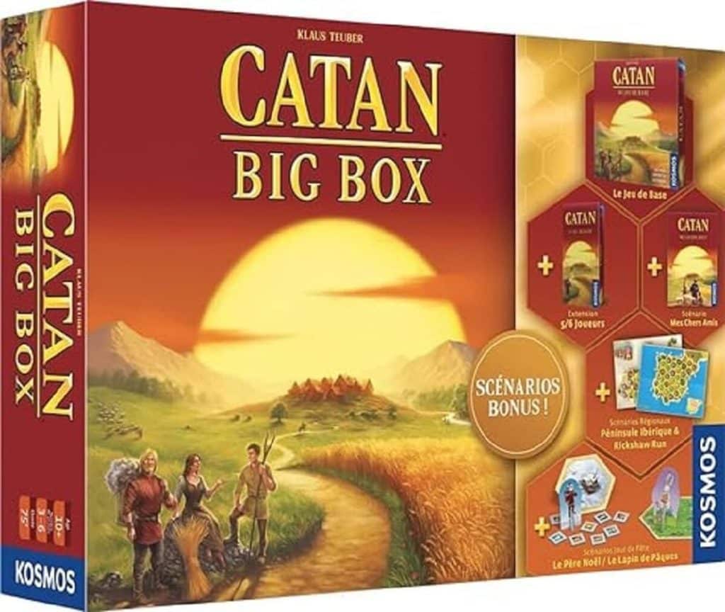 Test : asmodee CATAN Big Box, immersion stratégique en famille