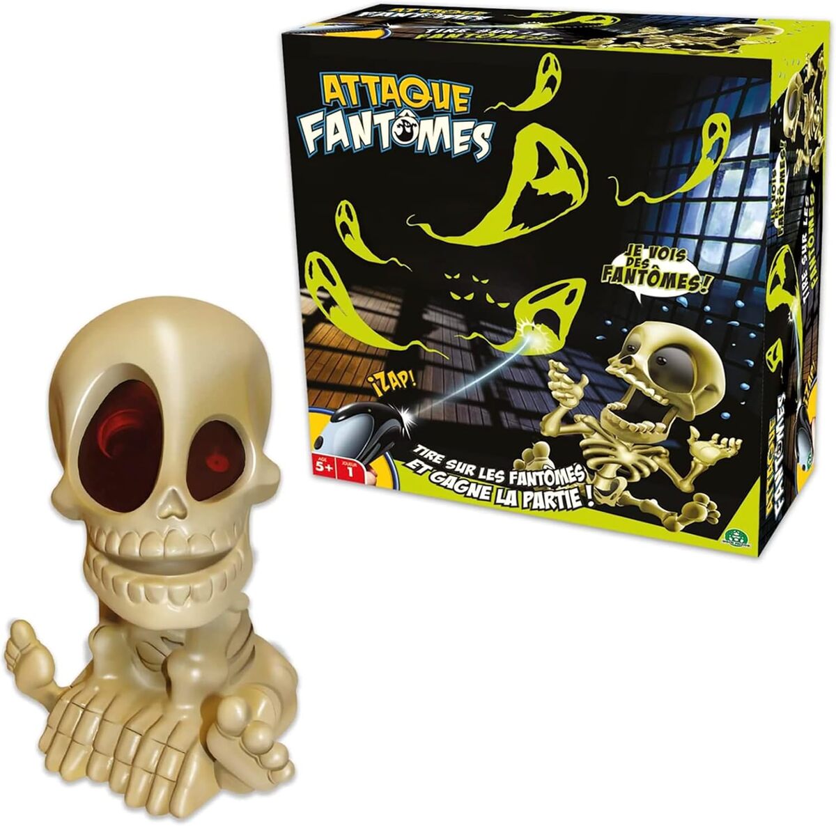 Test du jeu Attack Fantômes : tir électronique interactif dès 5 ans