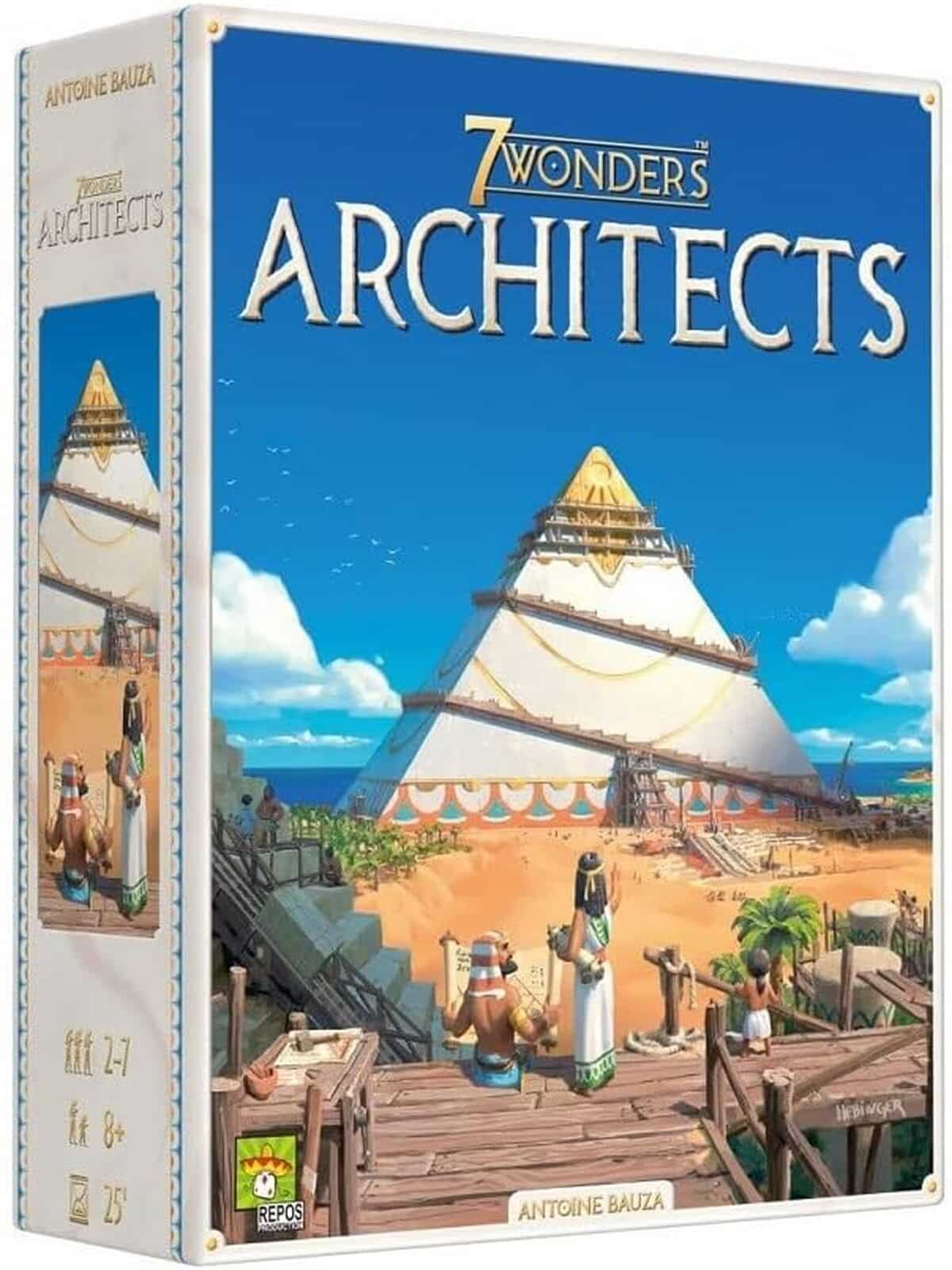 Test du jeu de société Asmodee - 7 Wonders: architects
