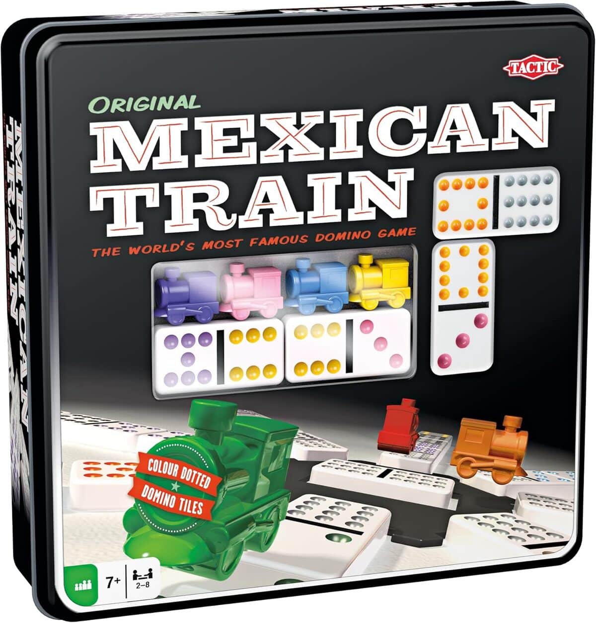 Test du jeu Mexican Train de Tactic : dominos pour 8 joueurs