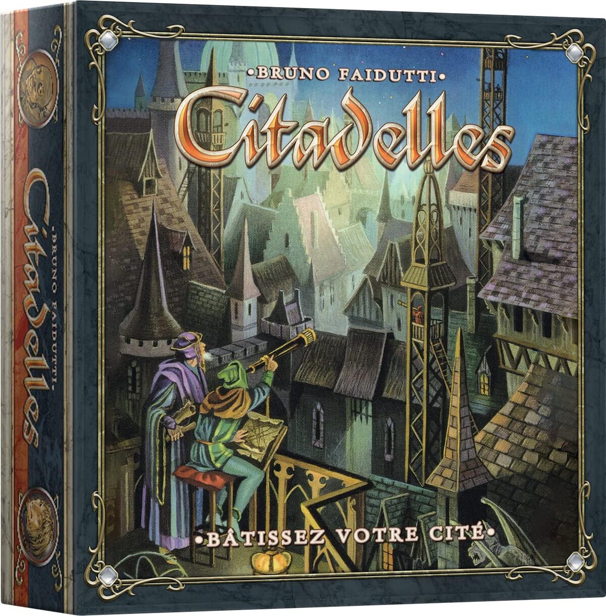 Test du jeu stratégique Citadelles Classique par Asmodee : bâtissez votre cité