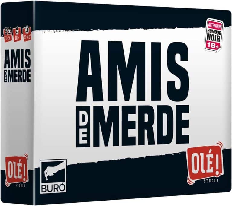 Olé! Studio Amis DE Merde – Le Jeu Qui ruine Vos amitiés ! - Jeux de stratégie et de réflexion Olé Studio | Maison de la Presse