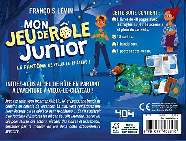 Mon jeu de rôle junior - Jeu de rôle enfant de 2 à 5 joueurs - De 8 à 12 ans Broché – Illustré, 19 mars 2020