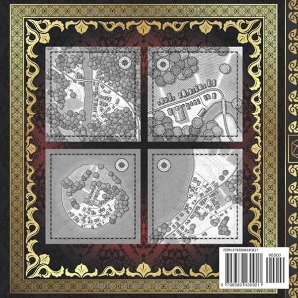 Villages pour Maître de Jeu: 50 Cartes Régionales Uniques et Personnalisables pour les Jeux de Rôle | Inspiration De Quête Pour Les Joueurs Broché – 31 mars 2023