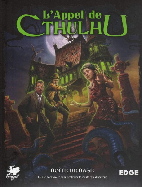 Edge | L'Appel de Cthulhu : Boîte de base | Jeu de rôle | Livre | À partir de 14 ans