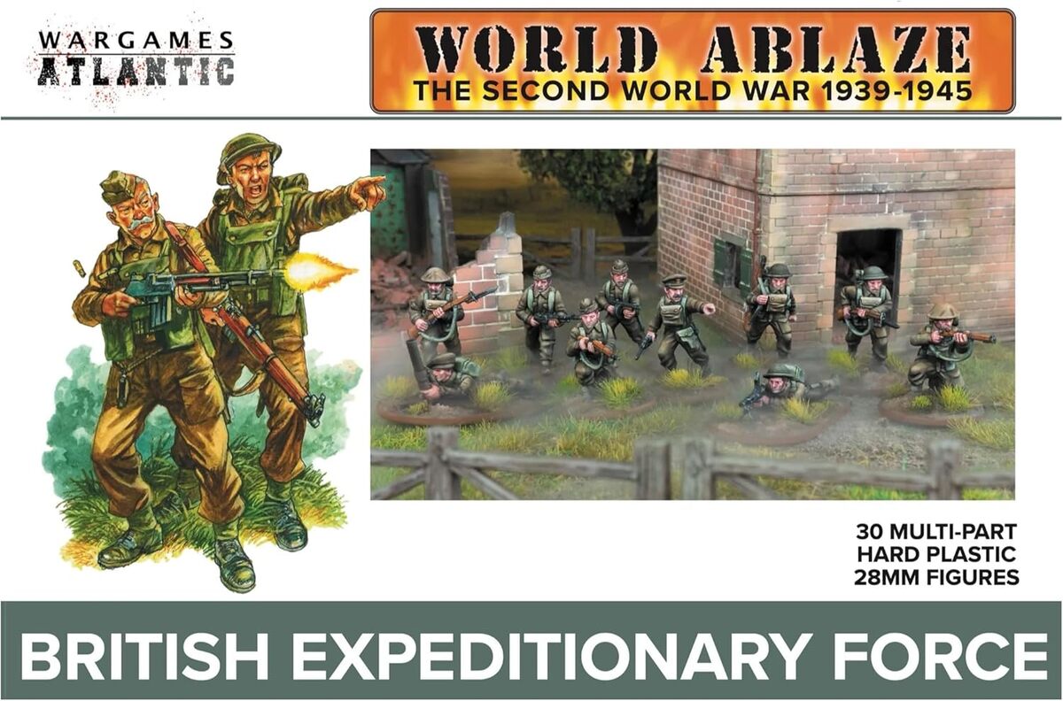 Test : corps expéditionnaire britannique Wargames Atlantic WAAWA007