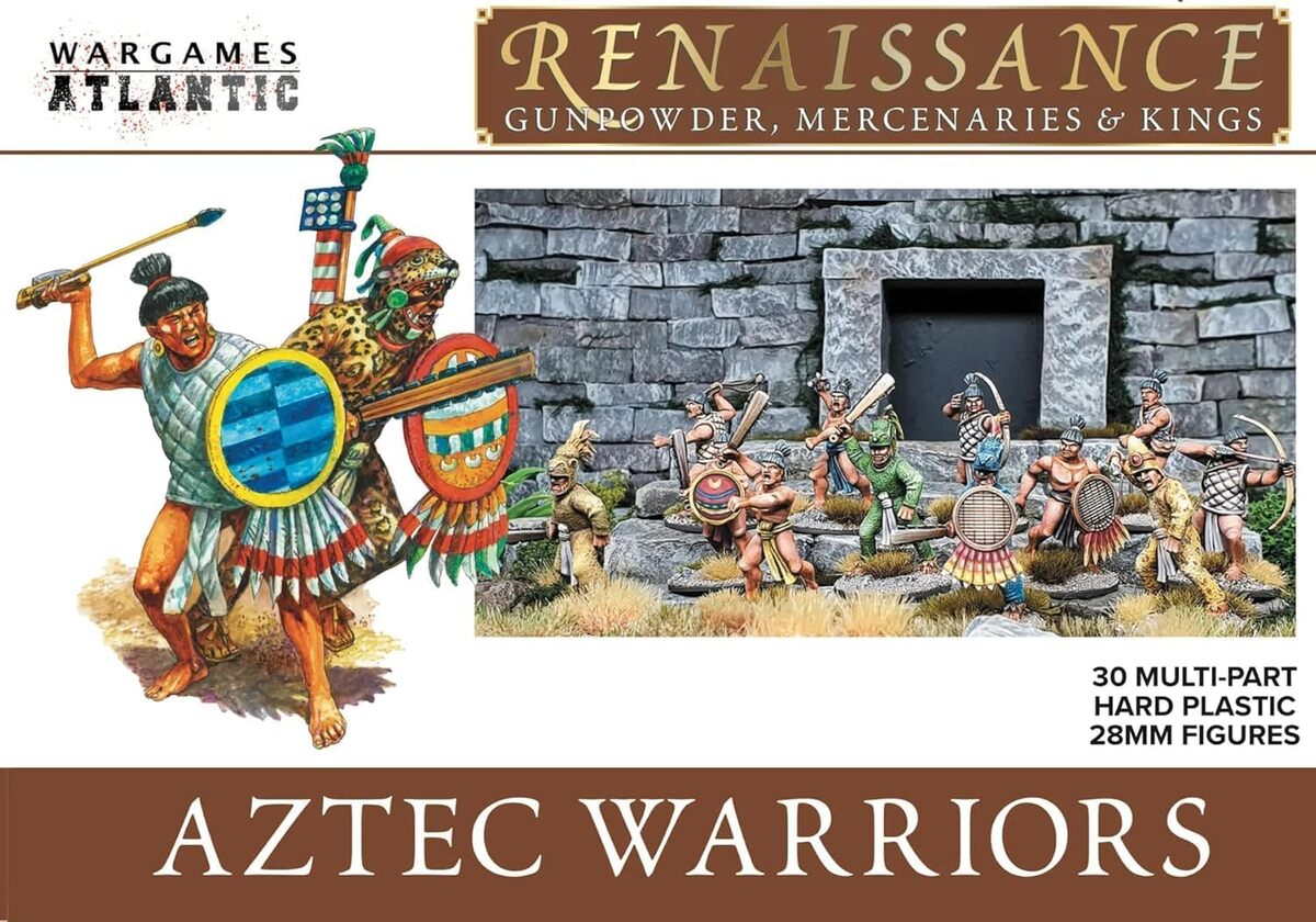 Test des figurines Wargames Atlantic Renaissance : aztec Warriors