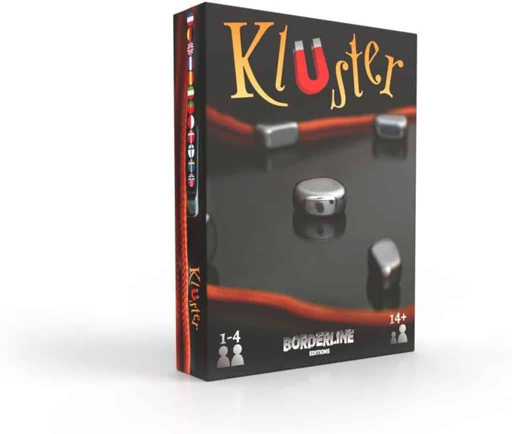 Test du jeu d'adresse Kluster de Borderline Editions : des aimants décoiffants