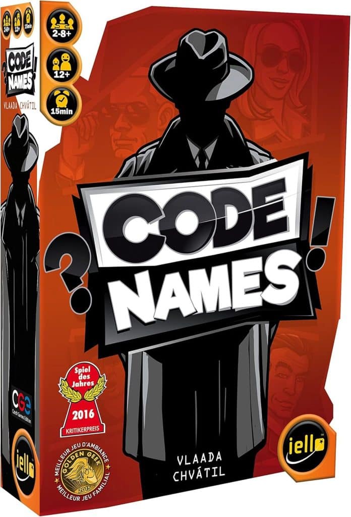 Test du jeu d'association d'idées CodeNames de IELLO
