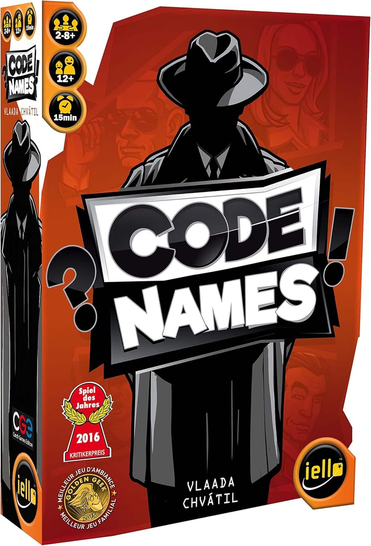 Test du jeu d'association d'idées CodeNames de IELLO