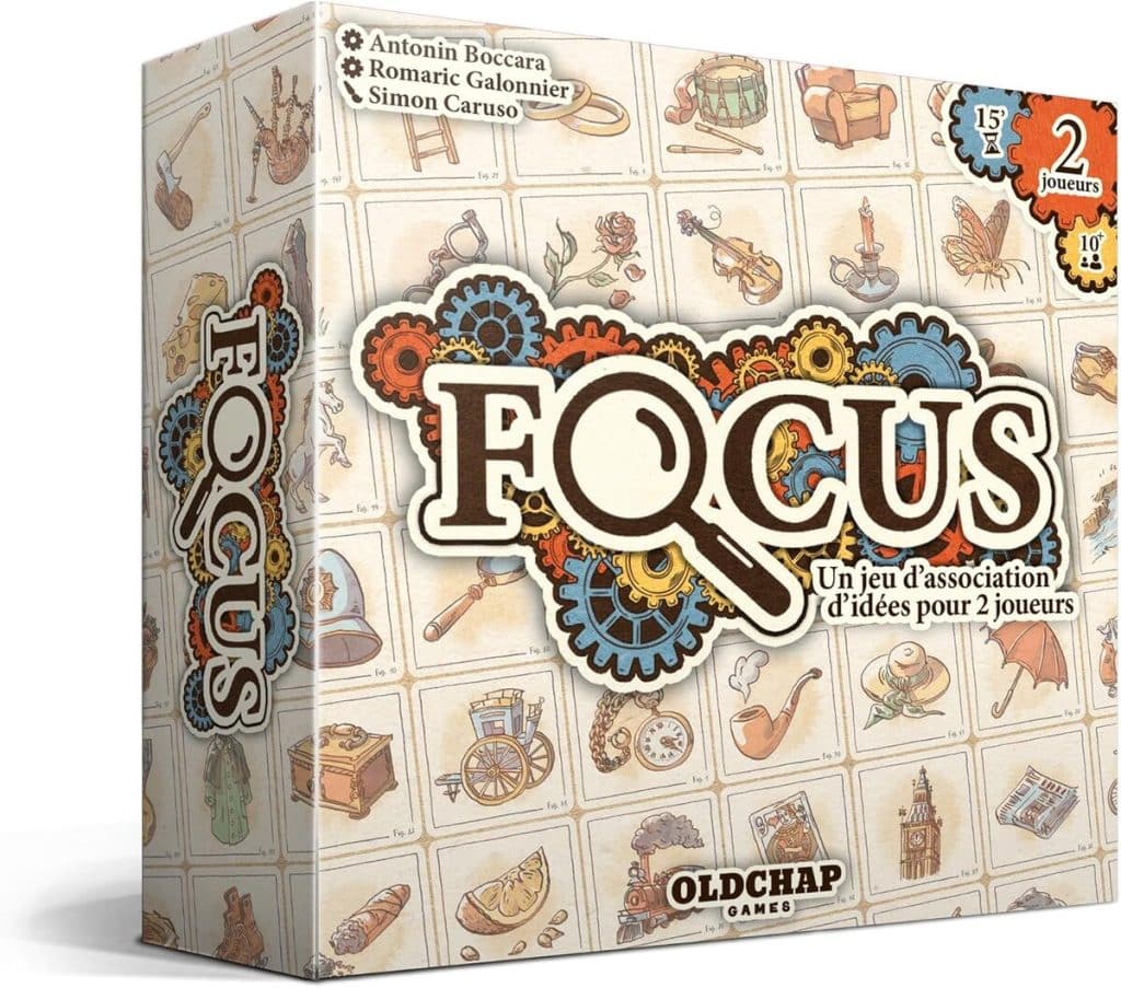 Test du jeu d'association Focus : plongez dans l'univers de Sherlock Holmes