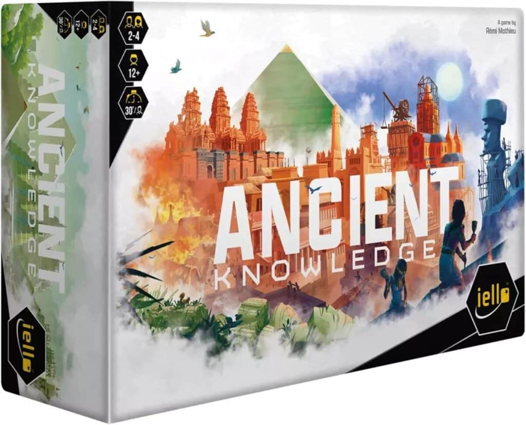 Test du jeu de cartes stratégique IELLO : ancient Knowledge