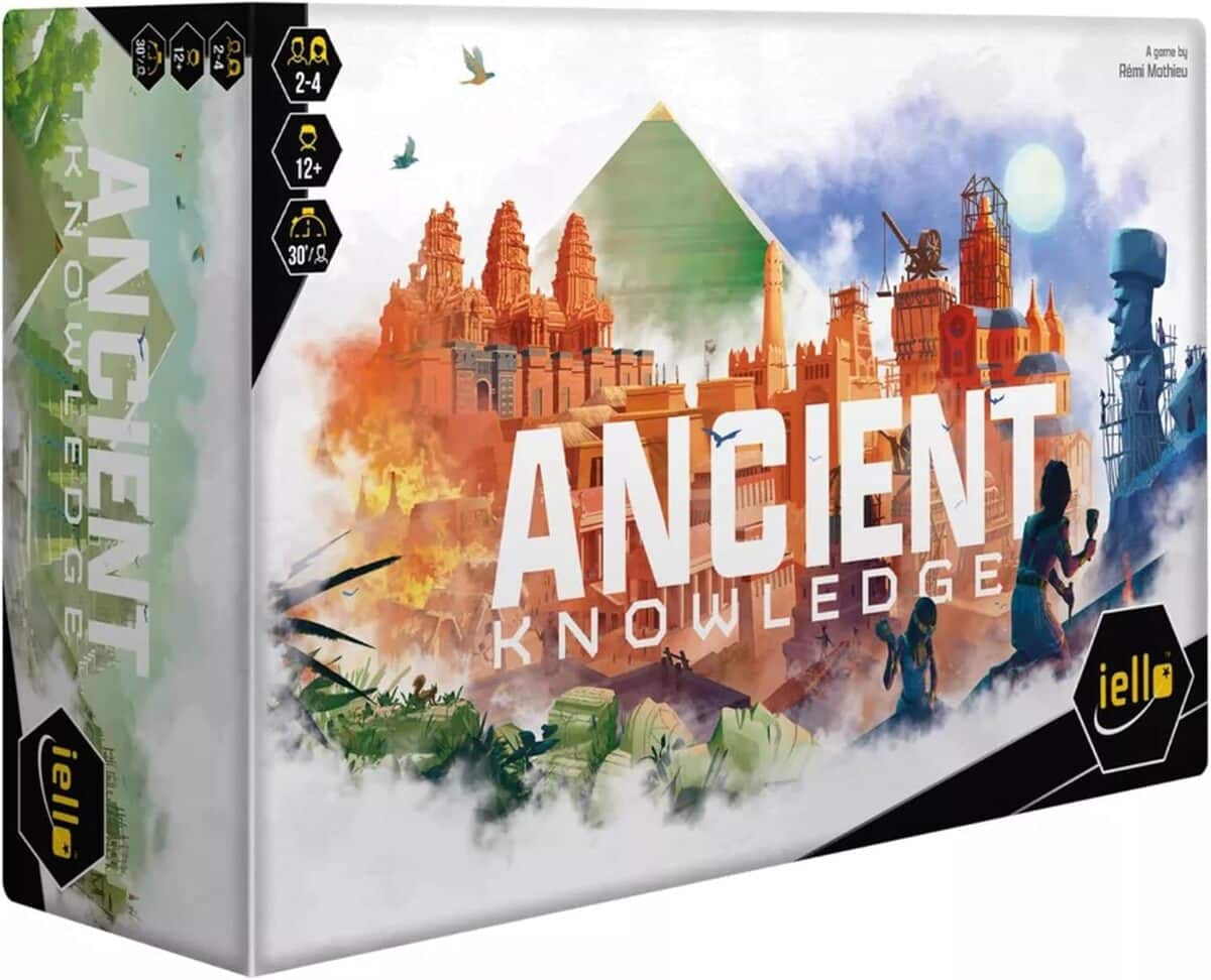 Test du jeu de cartes stratégique IELLO : ancient Knowledge