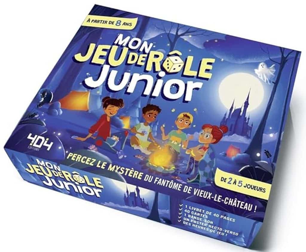 Test du jeu de rôle junior pour 2 à 5 joueurs de 8 à 12 ans