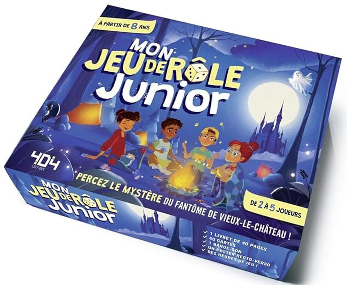 Test du jeu de rôle junior pour 2 à 5 joueurs de 8 à 12 ans