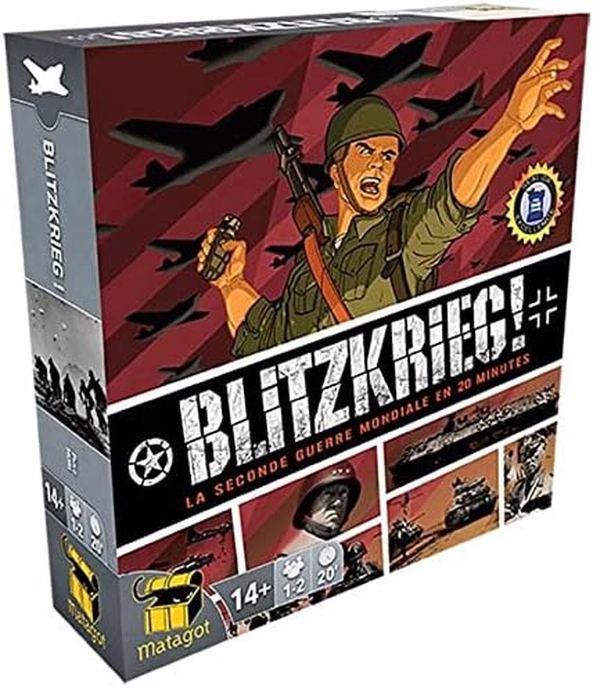 Test du jeu de société Blitzkrieg - version française