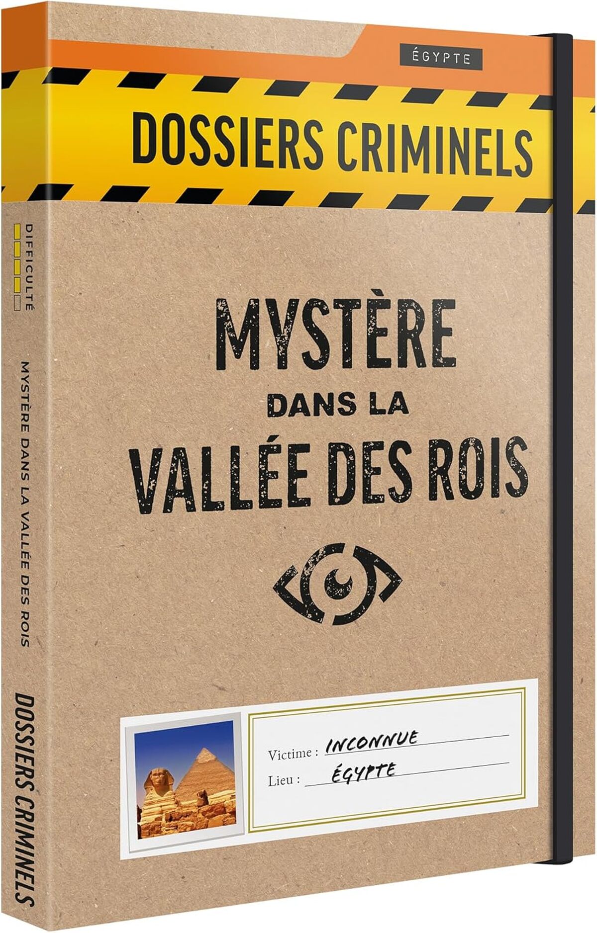 Test du jeu de société Dossiers Criminels : mystère dans la vallée des rois