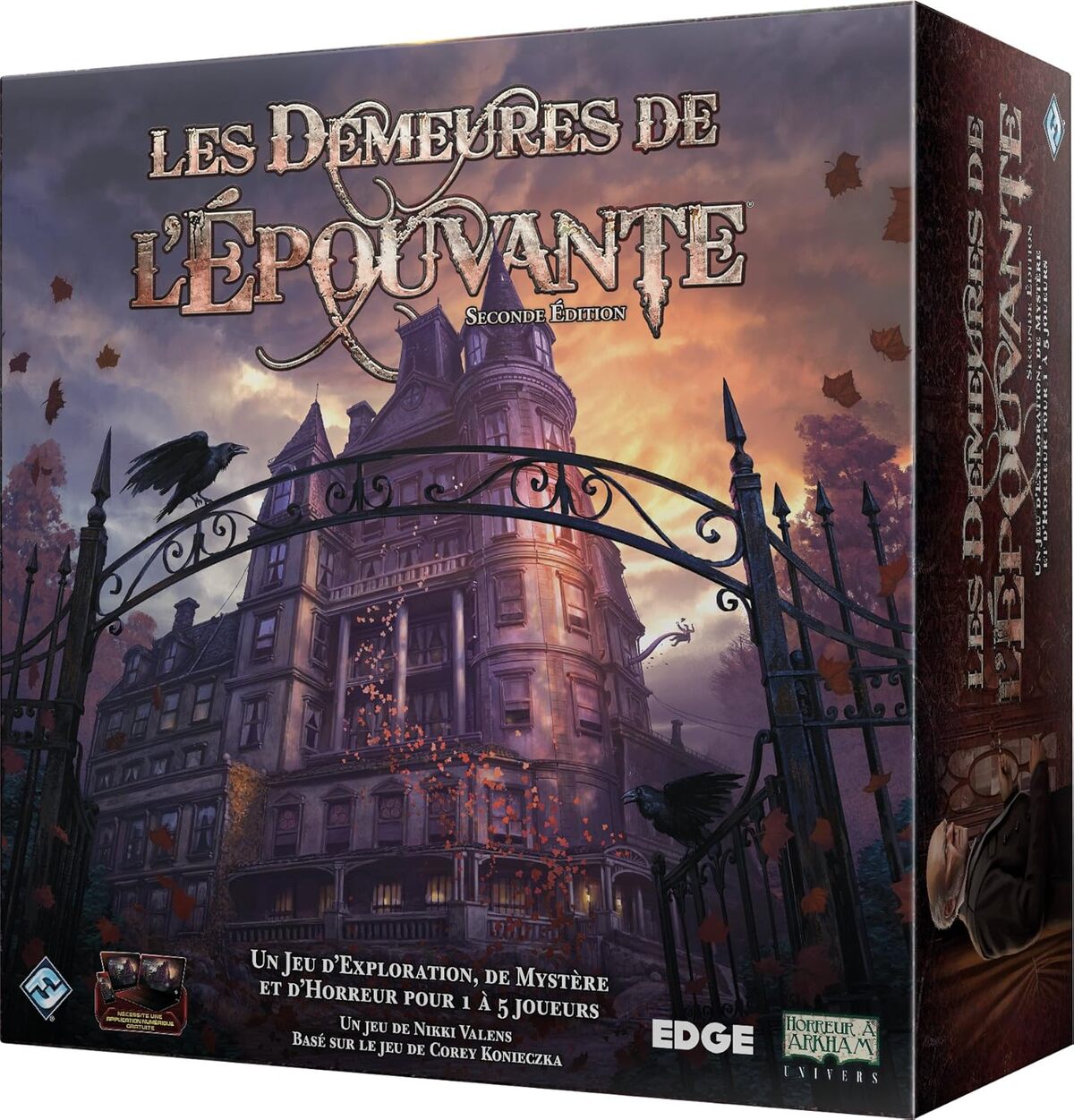 Test du jeu de société Les Demeures de l'Épouvante de Fantasy Flight Games