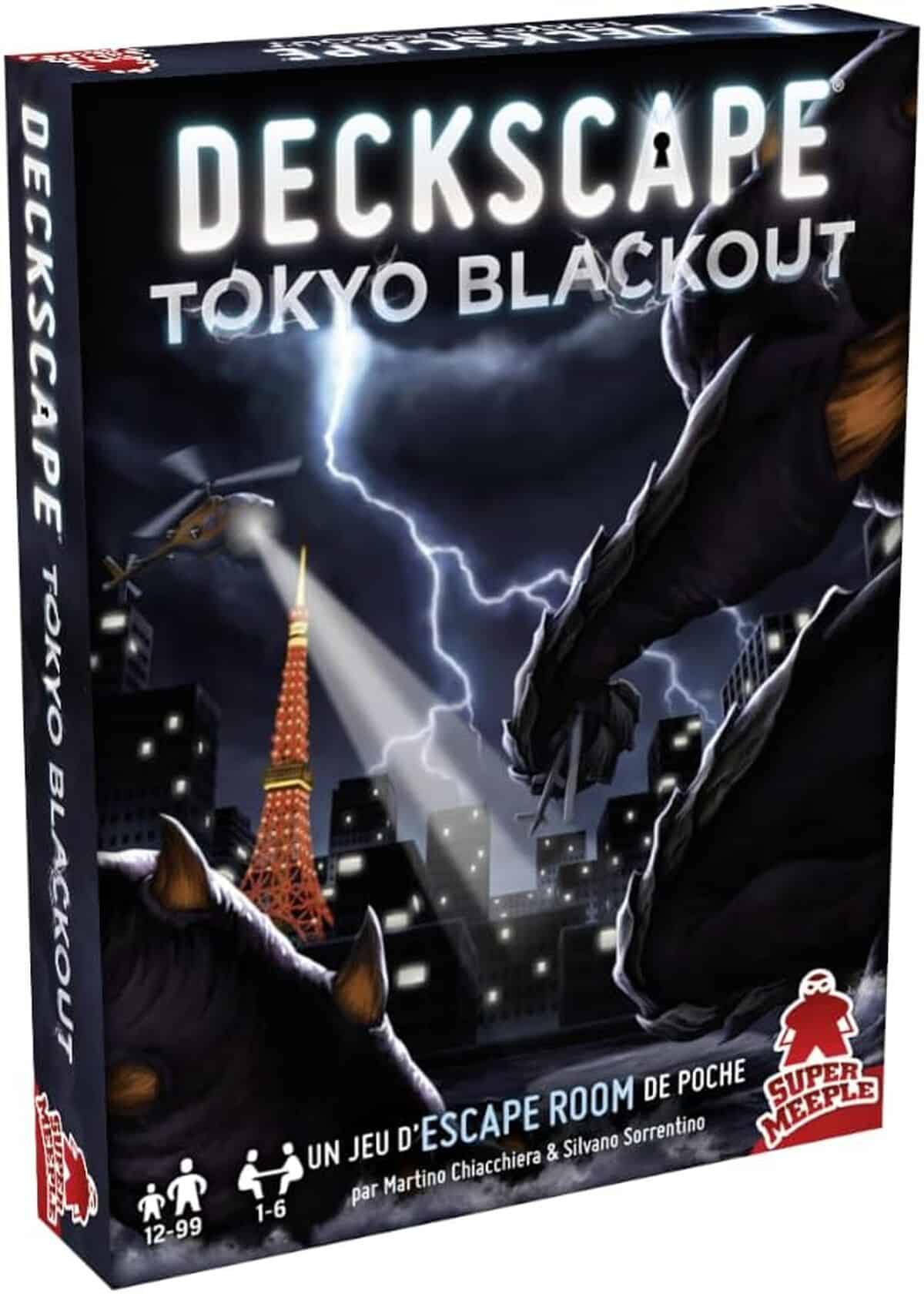 Test : escape game Deckscape Tokyo Blackout - immersion garantie !