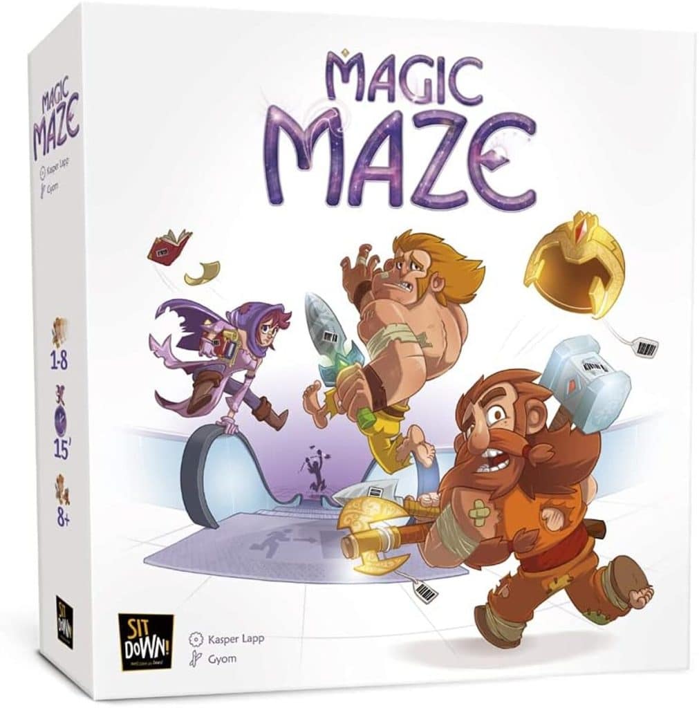 Test : sit Down! Magic Maze, le jeu coopératif en temps réel