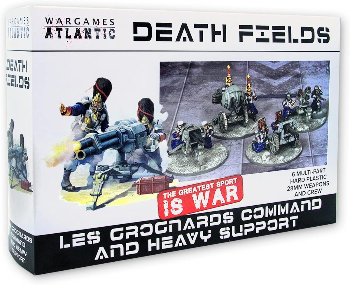 Test : wargames Atlantic Death Fields Les Grognards Command et Heavy Support