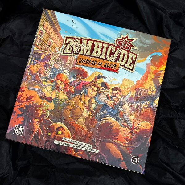 Asmodee - Zombicide: Undead or Alive - Jeu de société collaboratif, 1-6 joueurs, 14+ ans, édition en italien
