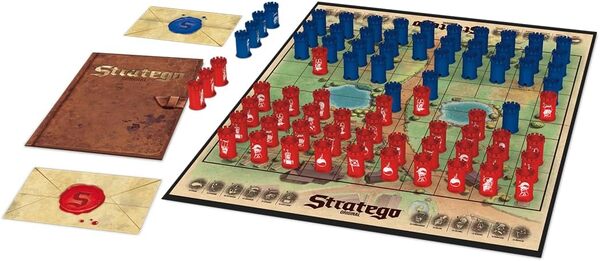 Jumbo - Stratego Original - Jeu de stratégie - Jeu de Plateau - deviens Le Maitre du Jeu et récupère Le Drapeau adverse - A partir de 8 Ans