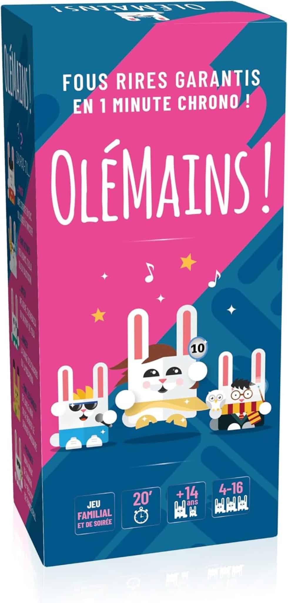 Avis sur le jeu de société OLE MAINS ! : des fous rires garantis en famille et entre amis