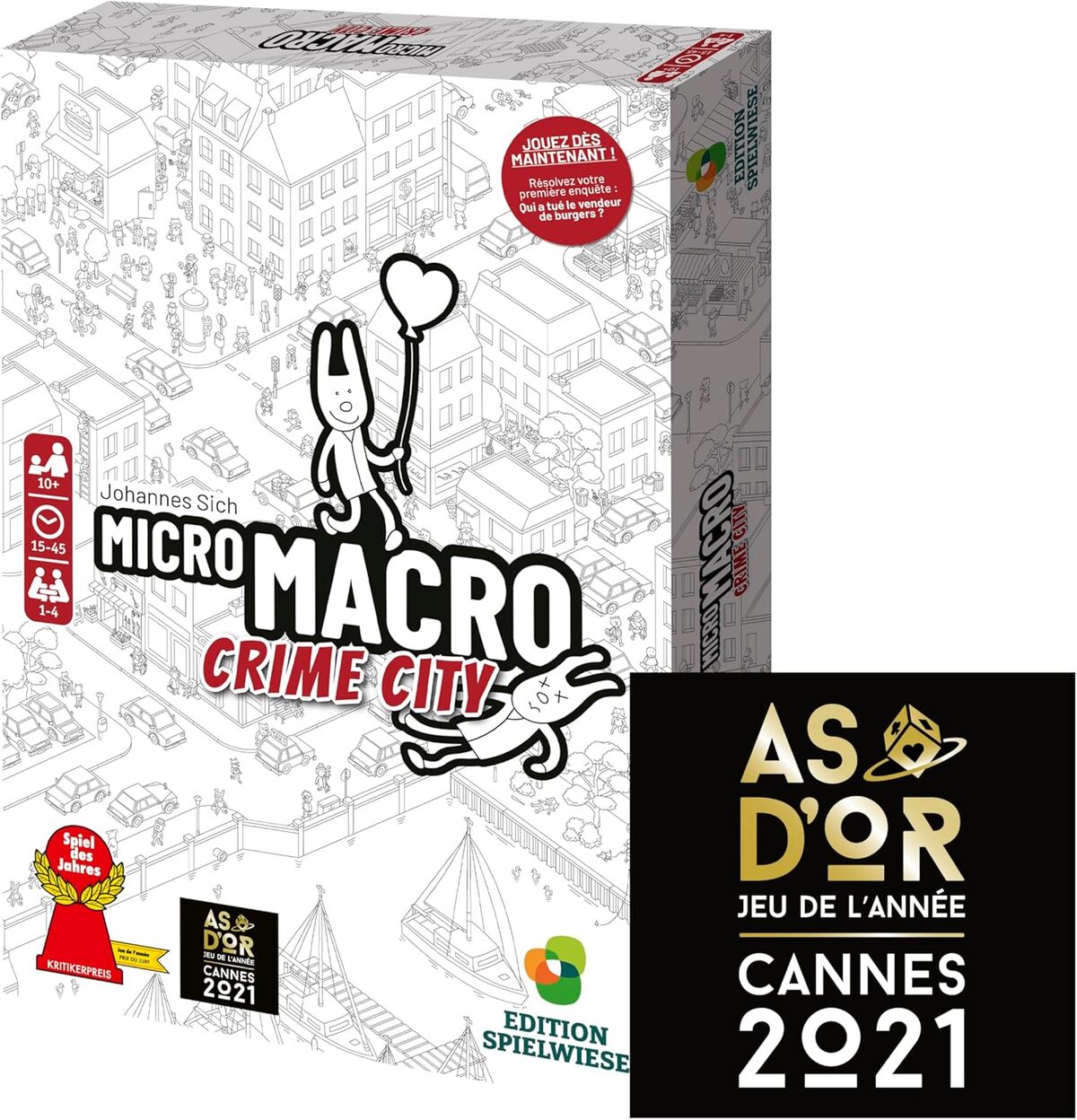 Test de MICRO MACRO : crime City - enquête en famille
