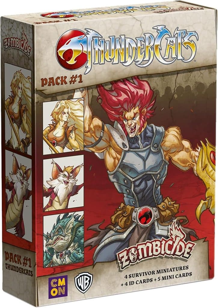 Test du Asmodee Zombicide Black Plague - Thundercats Pack 1