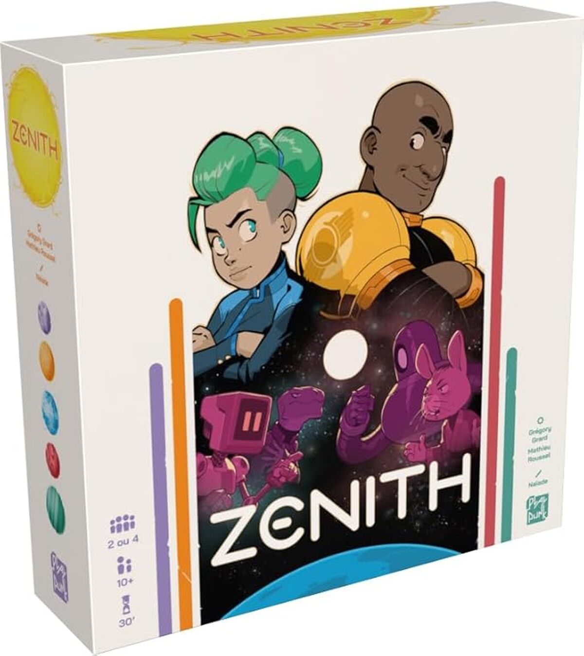 Test du jeu de stratégie Zenith d'Asmodee : conquête planétaire en 30 min