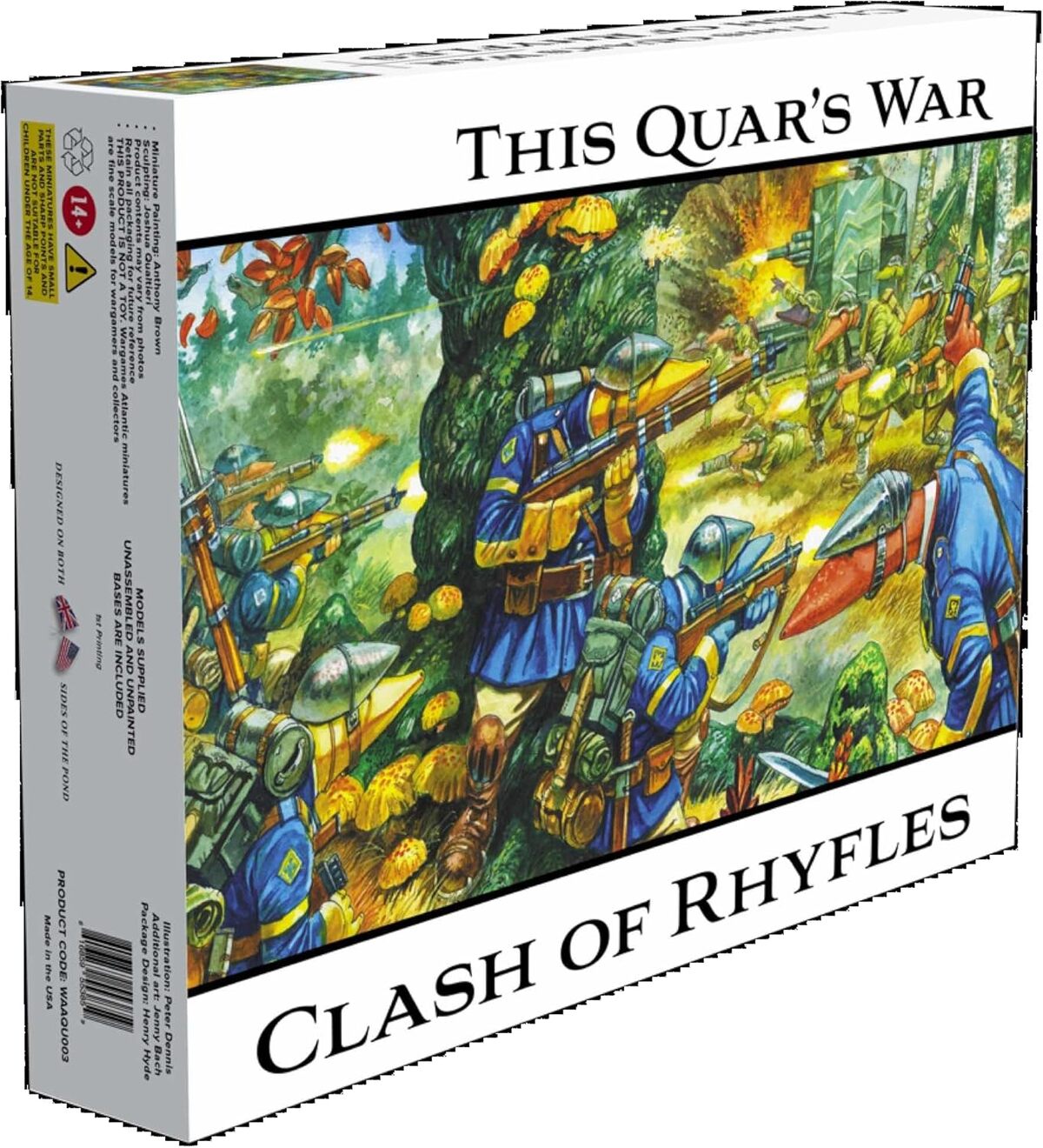 Test du jeu de table Wargames Atlantic: this Quar's War