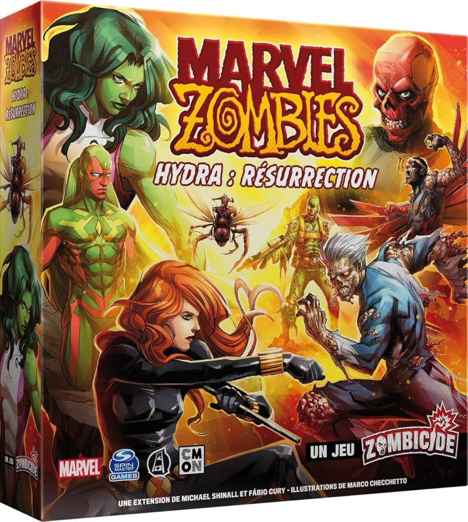 Test du jeu Marvel Zombies : hydra résurrection par Asmodee