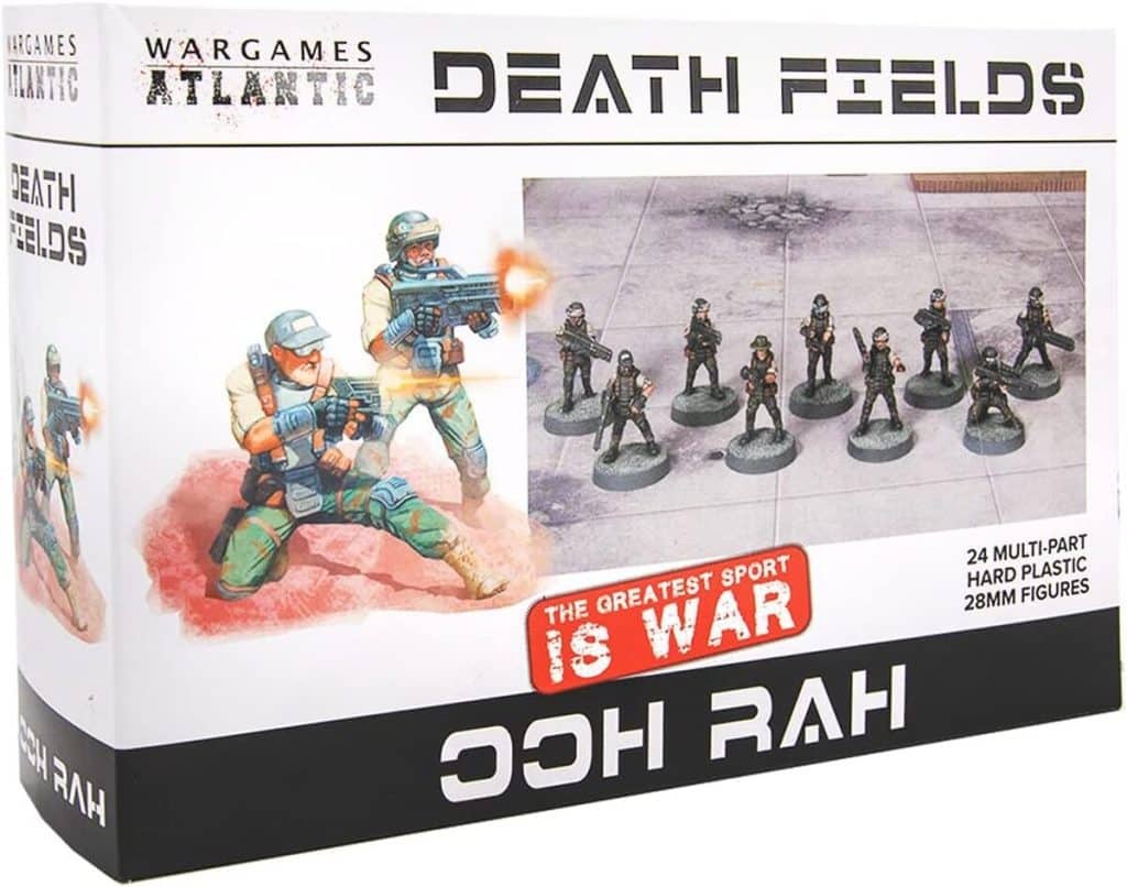Test : wargames atlantic death fields Ooh Rah 28mm