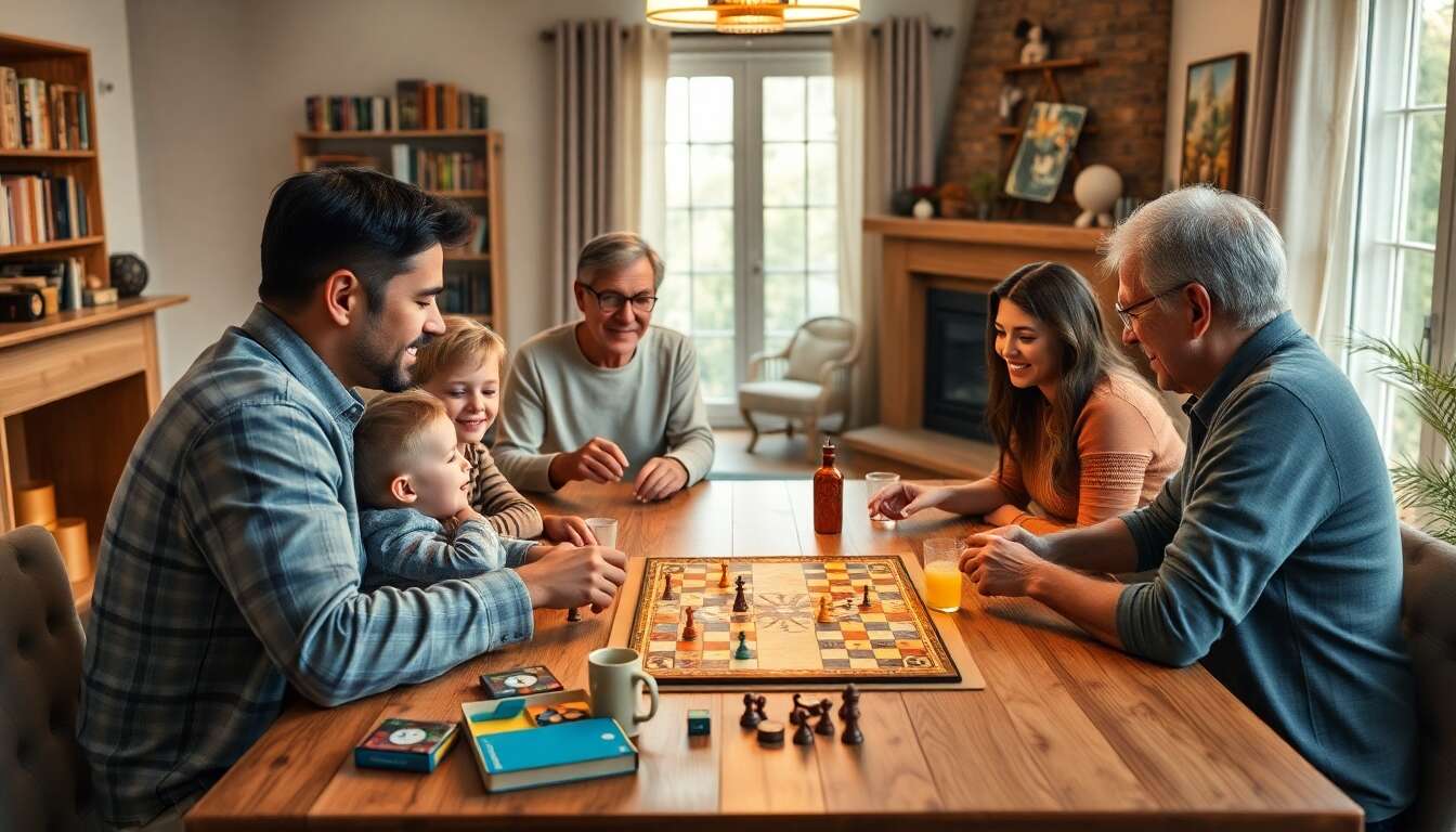 Les avantages des jeux de plateau pour la famille Les avantages des jeux de plateau pour la famille