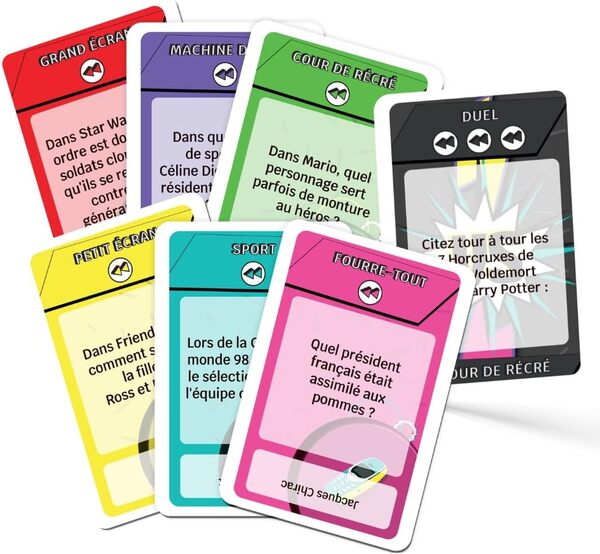 PANDOR GAMES TALAREF - Jeu de Quiz / Culture Générale / Questions / Ambiance - Années 90-2000 - Version Française