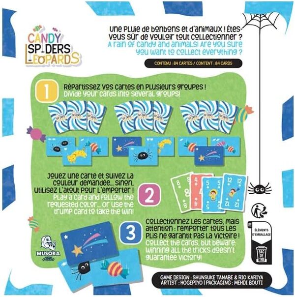 Candy Spiders Leopards