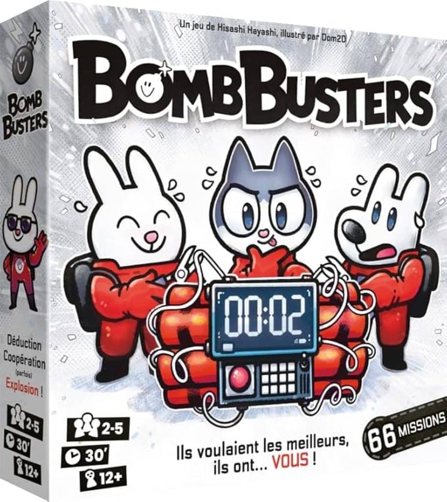 Test du jeu "Bomb Busters" : 66 missions coopératives sous tension