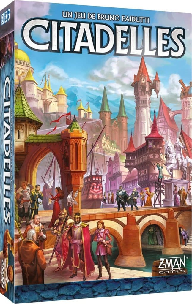 Test du jeu Citadelles : 4e édition de Z-Man Games
