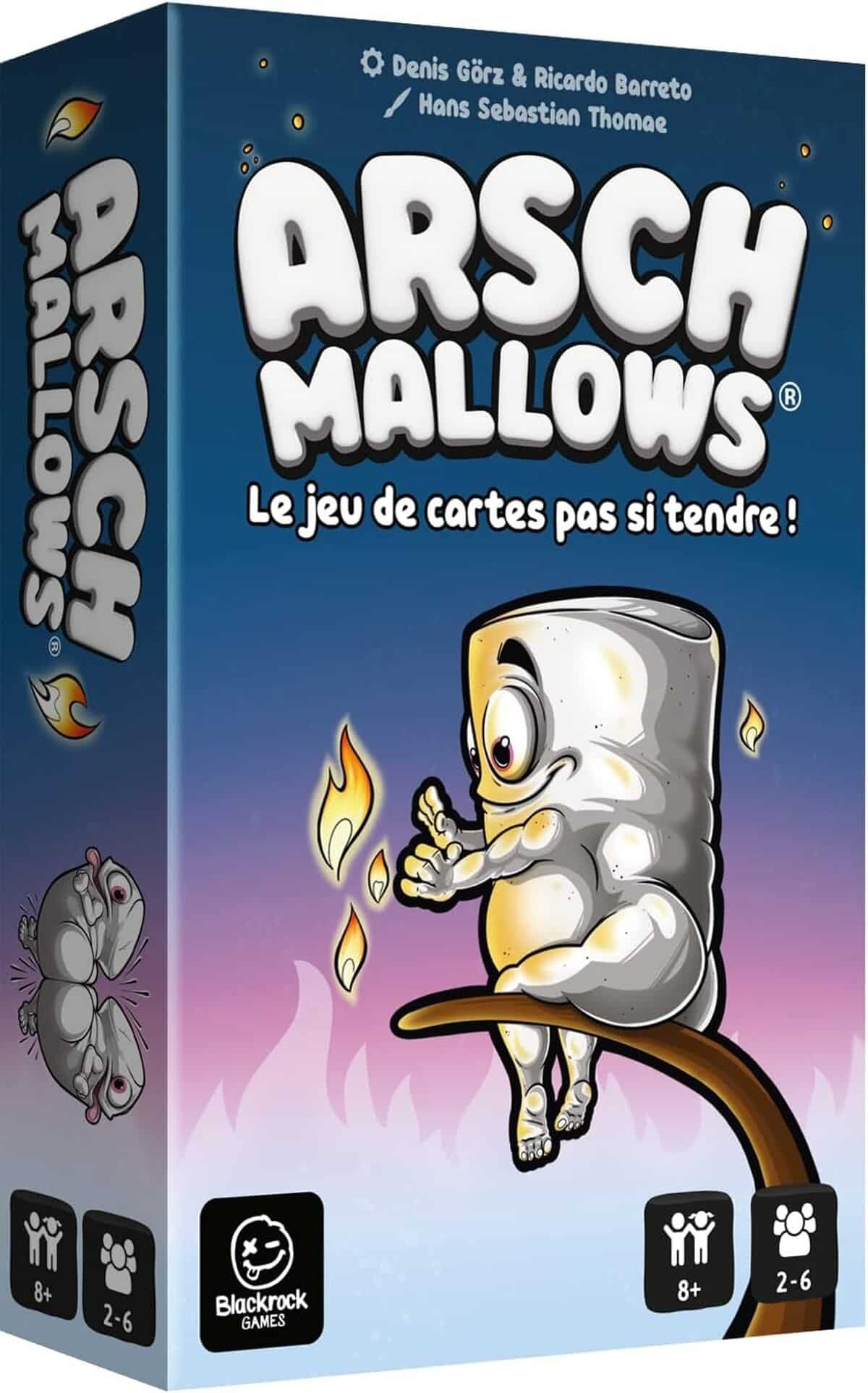 Test du jeu de cartes Arschmallows de Blackrock Games : ambiance et stratégie en famille