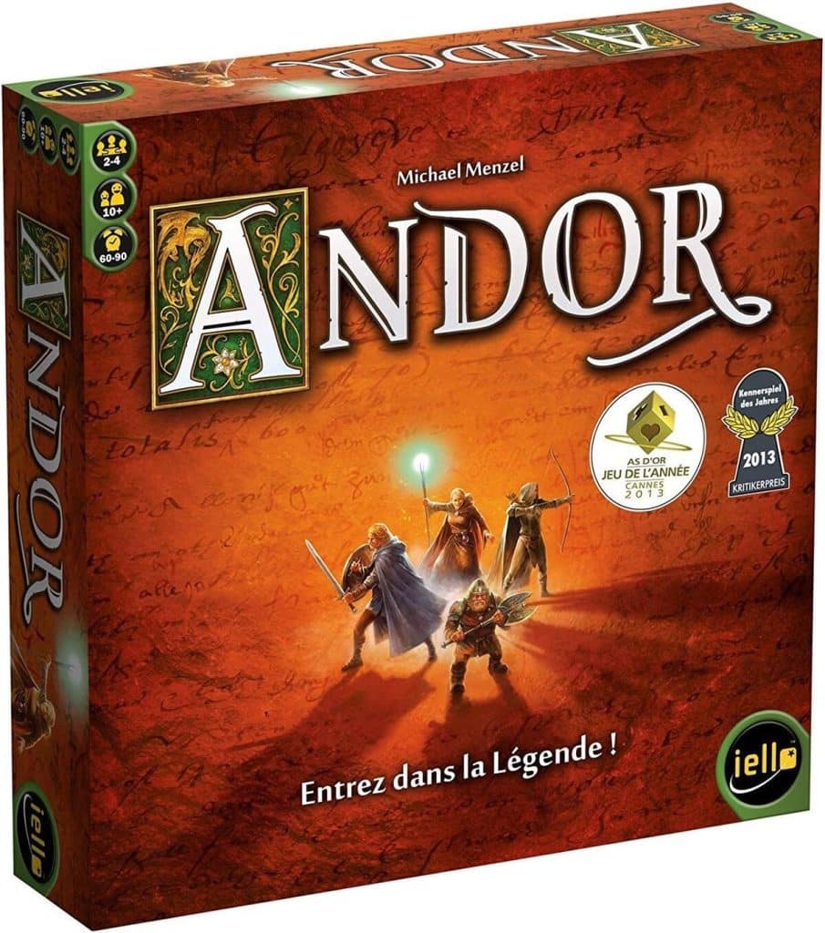 Test du jeu de plateau Andor par IELLO