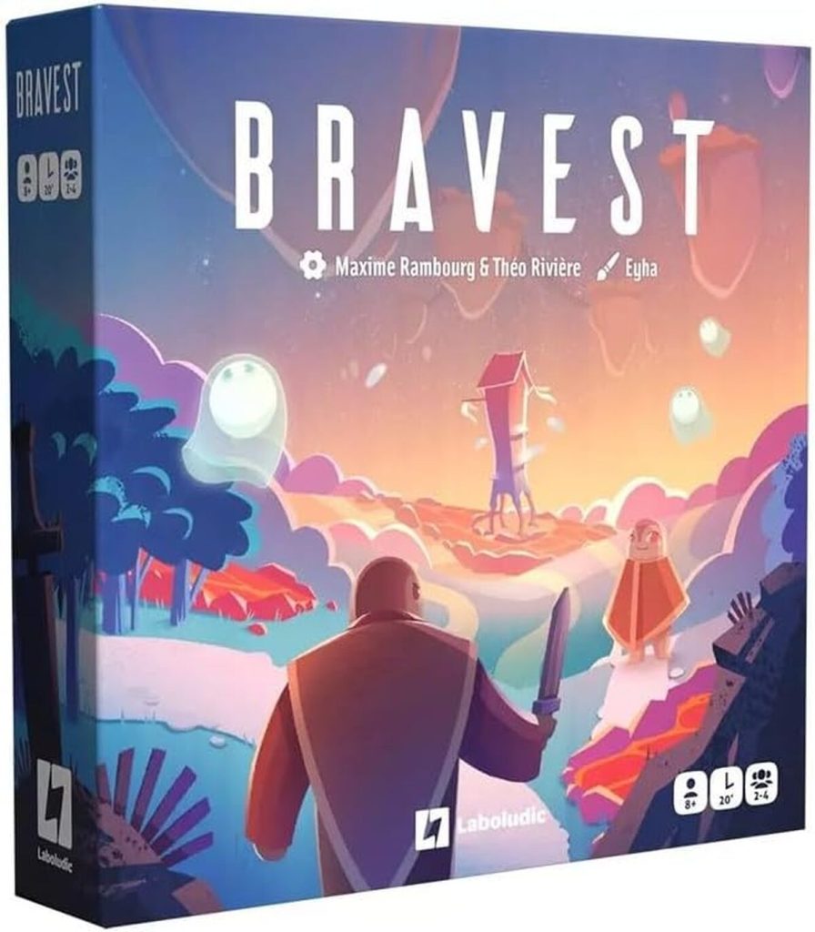 Test du jeu de société Bravest en français