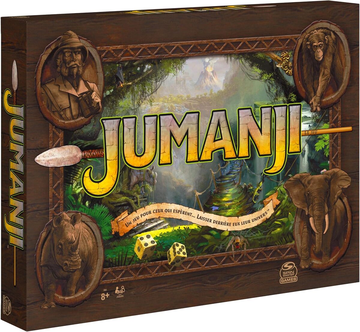 Test du jeu de société Jumanji : rétro et captivant