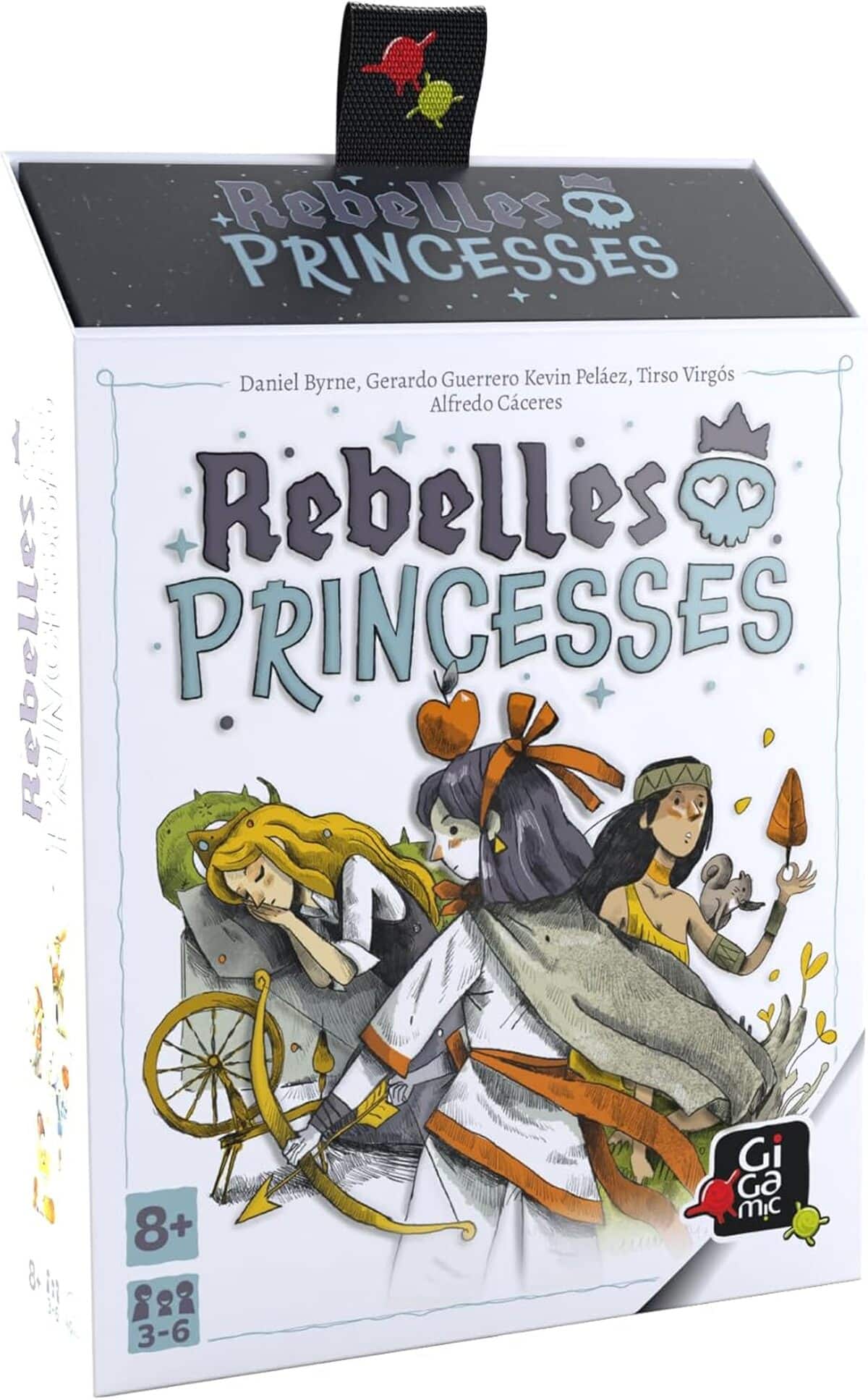 Test : gigamic Rebelles Princesses, le jeu de plis décalé