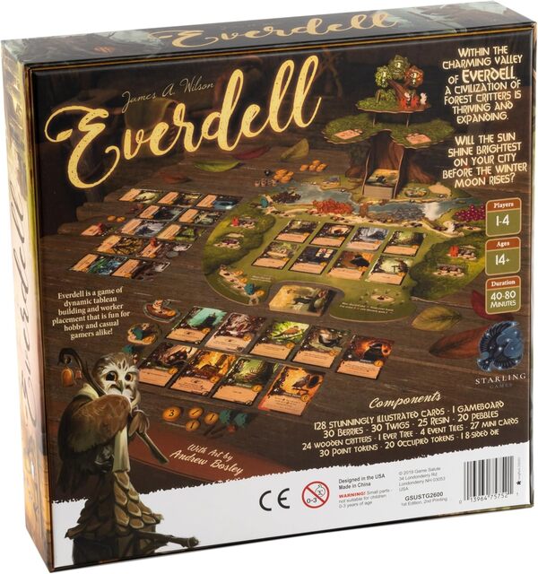 Everdell - Jeu de société Multicolore - 5 joueurs - À partir de 16 ans