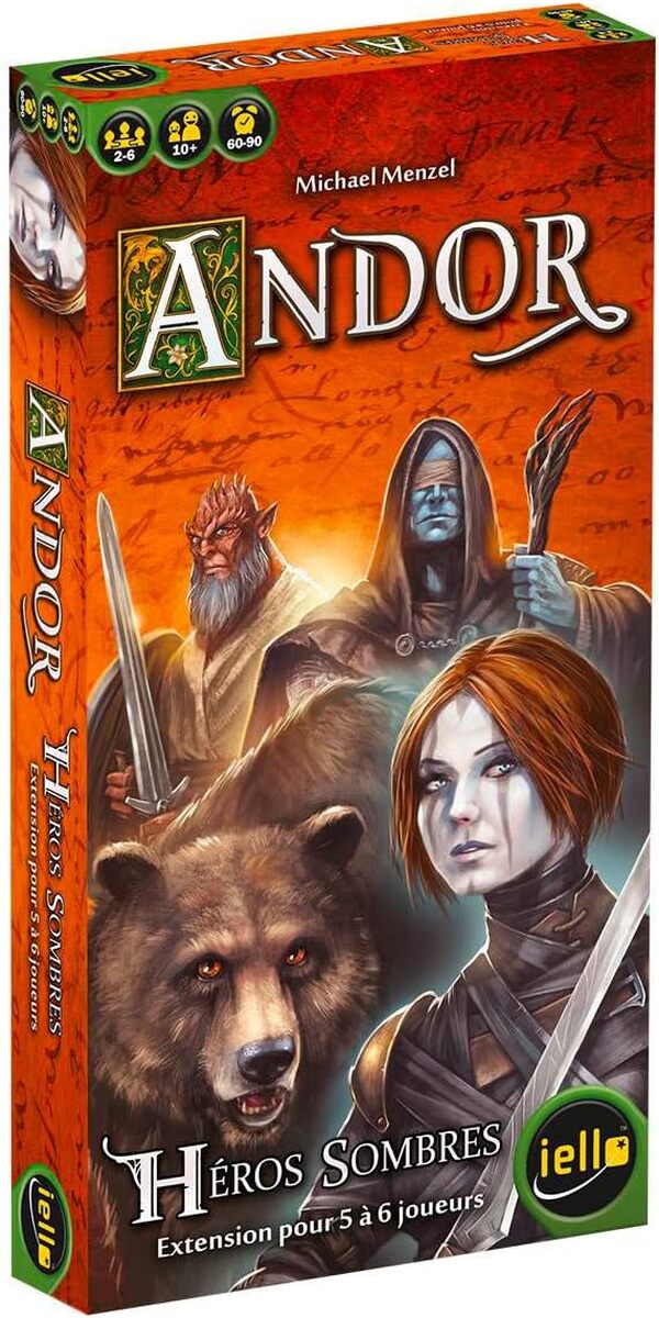 Iello 51516 - Andor - Héros Sombres