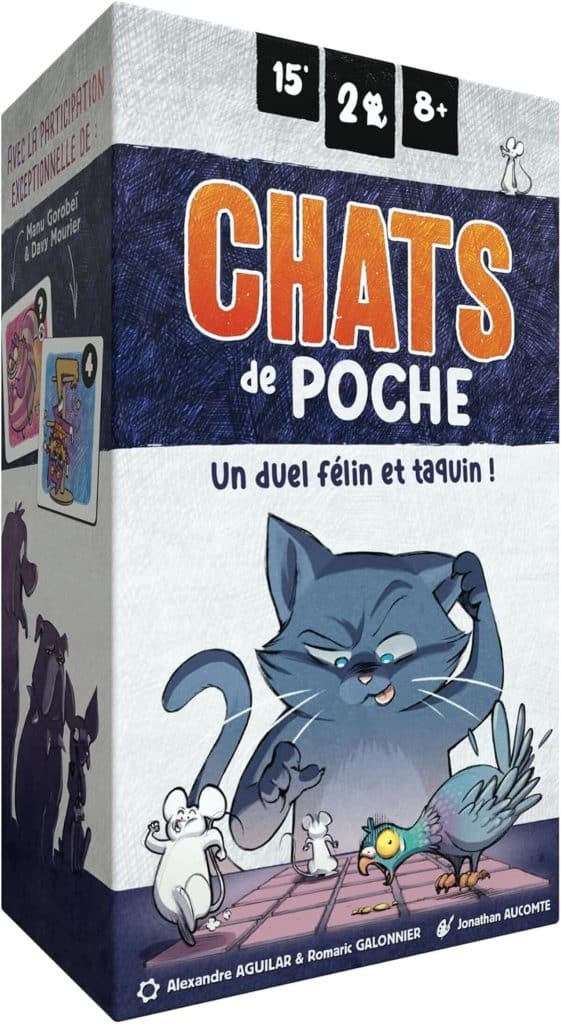 Test : blackrock Games Chats de poche, duel tactique 2 joueurs
