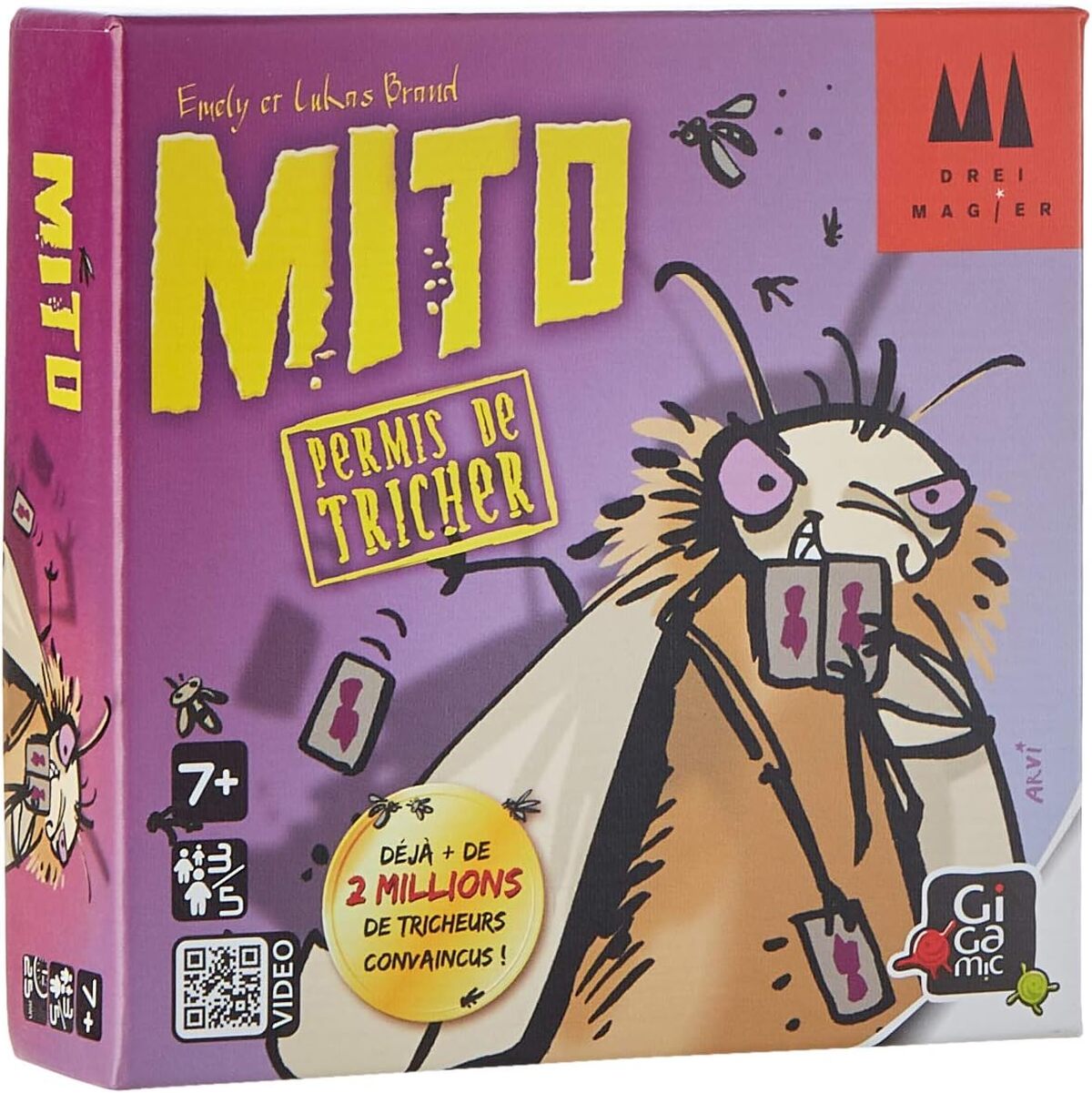Test du jeu de carte GIGAMIC Drmit Mito