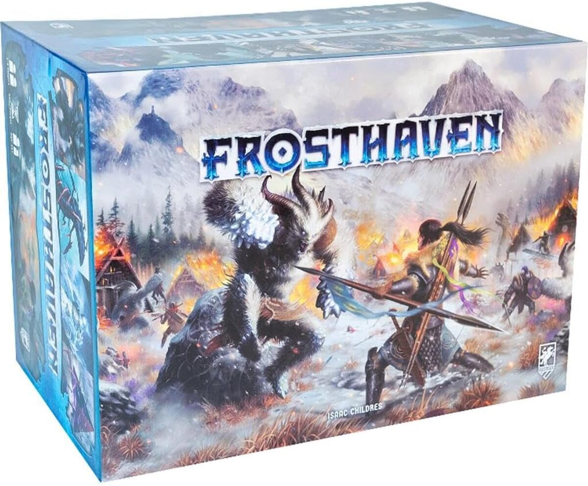 Test du jeu de société Frosthaven : aventure coopérative glaciale pour ados-adultes