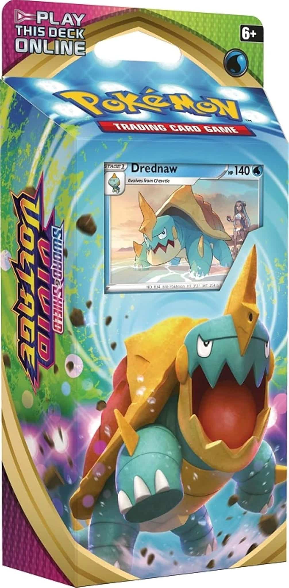 Test : deck Pokémon Vivid Voltage Drednaw multicolore